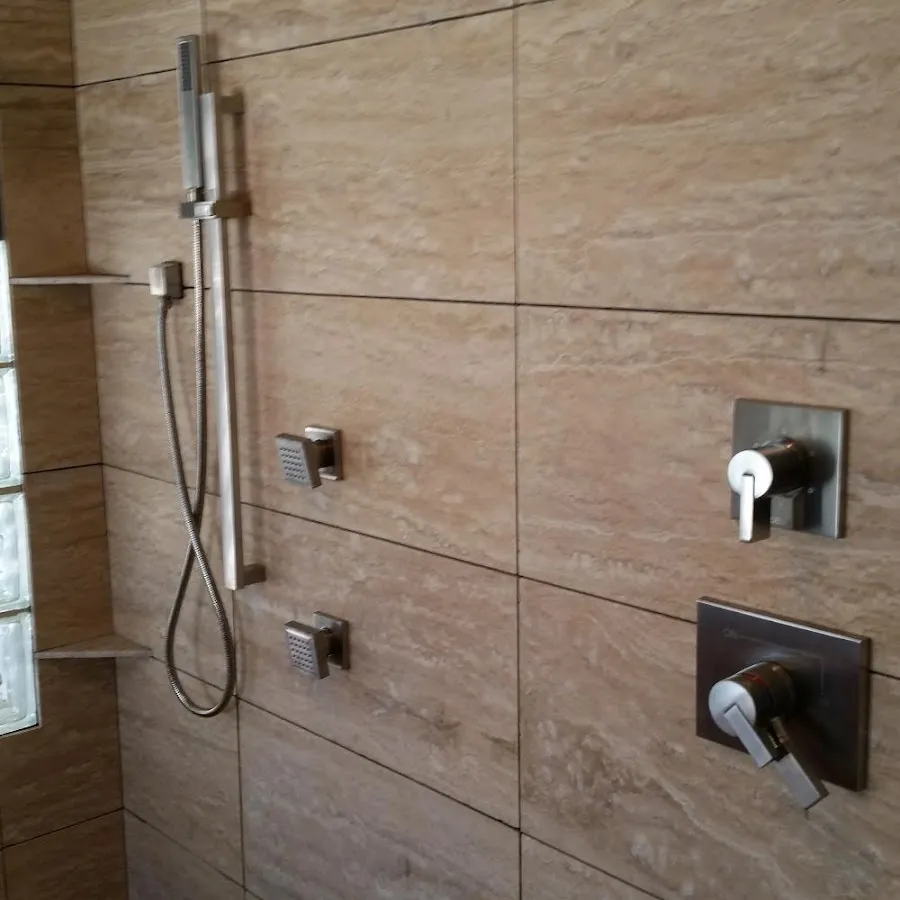 Shower fixture installation for Water Heater Replacement in Crestwood
